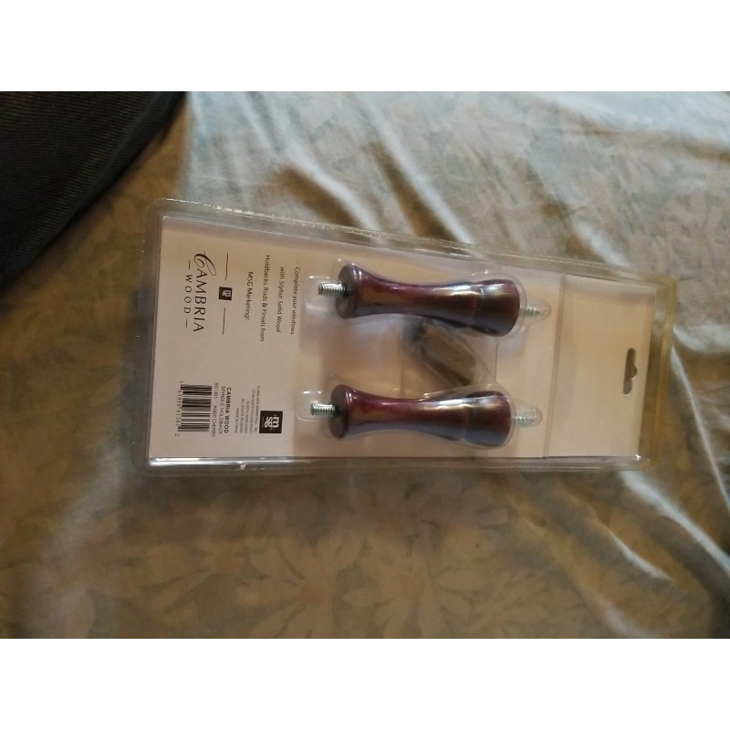 Cambria NEW Cambria Classic Solid Wood Drapery Spindle Holdbacks in