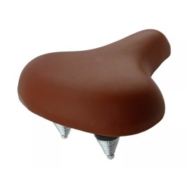 ALTALINE BROWN CRUISER BICYCLE SADDLE ORIGINAL SCHWINN STYLE TANK BIKE BEACH COMFORT SEAT