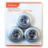 Kingavon BB-RT316 Peel and Stick LED Touch Light Set