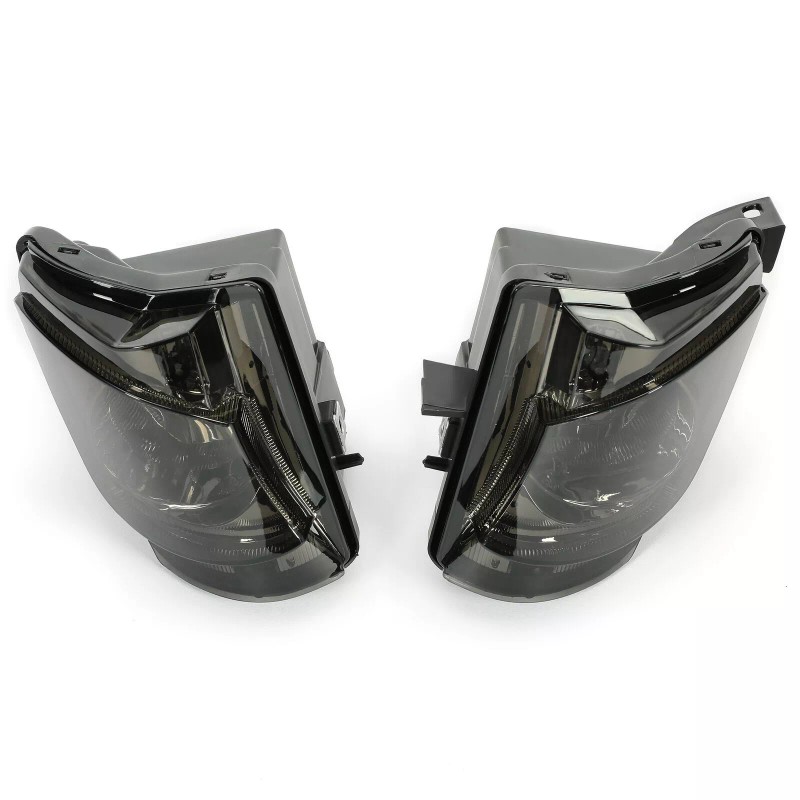 WENQI Fits 2006-2010 Lexus IS250 IS350 Smoked Fog Lights Bumper