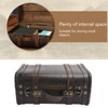 Retro Suitcase Wooden Storage Box Studio Decoration Window Display Photography