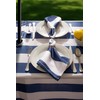 DII Cabana Stripe Outdoor Zippered Tabletop Collection, Stain/Wrinkle Resistant &