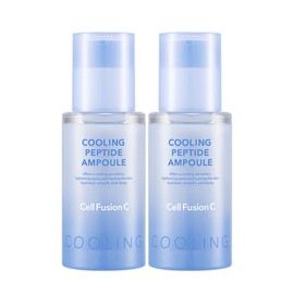 Cellfusion C Post Alpha Cooling Peptide Ampoule 30ml + 30ml / Cooling heat pore swelling all-kill ice glow ampoule / 셀퓨전씨 포스트 알파 쿨링 펩타이드 앰플 30ml + 30ml / 쿨링 열 모공 붓기 올-킬 얼음광 앰플