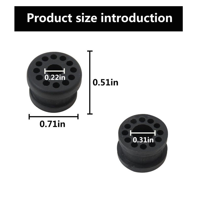 Professional 4X Bushing Grommet For Dodge Ram 1500 2500 3500