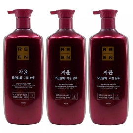 Lien 리엔 자윤 모근강화 지성샴푸 950ml 3개 Rien Ja-Yun Keratin Strengthening Shampoo for Oily Hair 950ml 3pcs