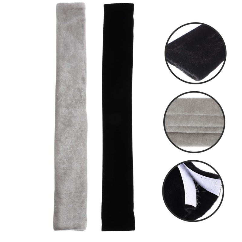 jojofuny Refrigerator Handle Covers 4 Pack for Kitchen Appliances Black