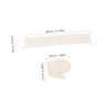 Gatuida 1 Set Exfoliating Shower Mitts Dual Sided Sisal Back