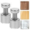 HOLIDYOYO 36pcs Standoff Screws Acrylic Glass Sign Wall Fixture Photo