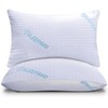 Sleepavo Shredded Memory Foam Pillows - Gel Cooling Queen Size