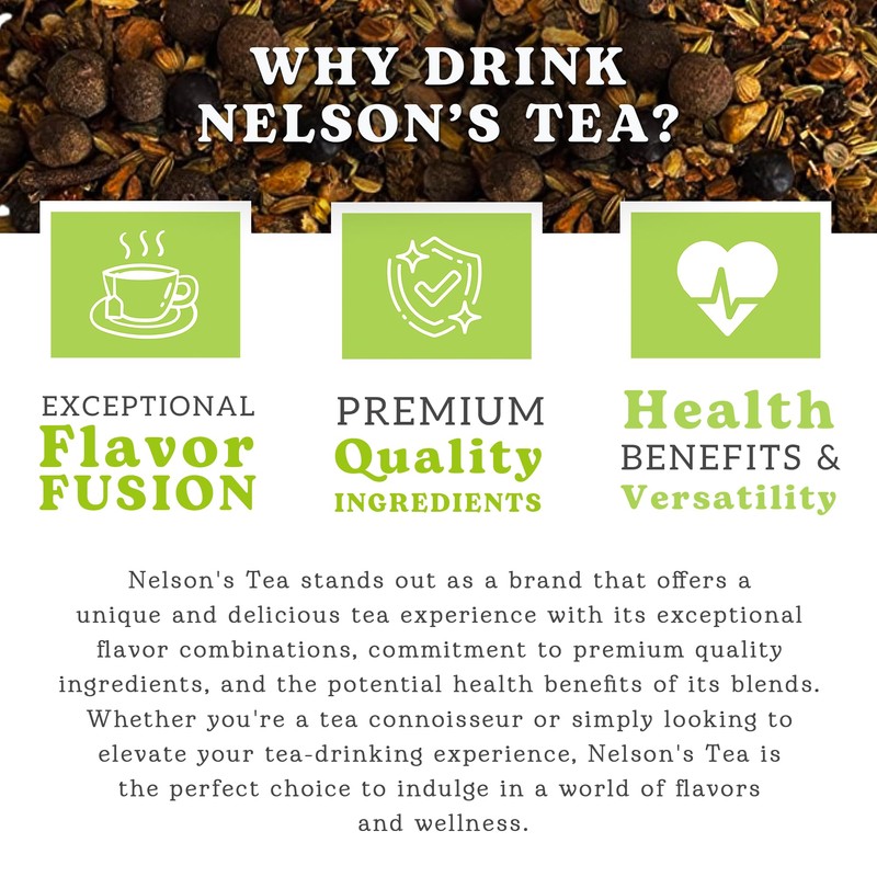 Nelson's Tea A&J's Root Beer - Sarsaparilla Root Herbal Loose