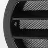 calimaero® WSGB 3" Inch Black Round Metal Air Vent Grill