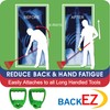 Back-Saving Tool Handle Attachment, EVR-Grip Upgrade, Labor-Saving Ergonomic Shovel Add-on