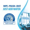 White Magic Recycled All Purpose Eco Cloth, 20-Pieces Set, Dispenser