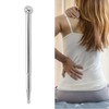 Trigger Point Massage Pen, Acupressure Bar Pain Silver Deep Tissue