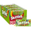 SKITTLES Sours Individually Wrapped Full Size Chewy Candy Packs, 24