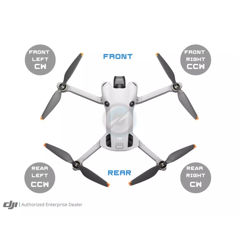 DJI Mini 4 Pro Gimbal Rubber Damper Four-Clip (Right)