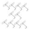 SHINEOFI 10pcs Heavy Duty Pegboard Hooks for Garage Wall Storage