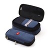 FAISHILAN Pen Case, Large Capacity, Gusset, Pencil Case, Multi-functional, Tool