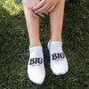 sockprints Alpha Phi Sorority Big Sis Cotton No Show Socks