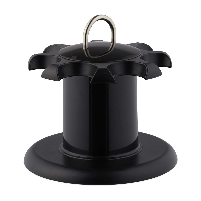 Relaxdays Spice Carousel with 8 Spice Shakers, 360° Rotation, Portable,