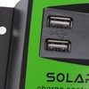 12V/24V PWM Solar Controller Dual USB Double Button Operation Solar