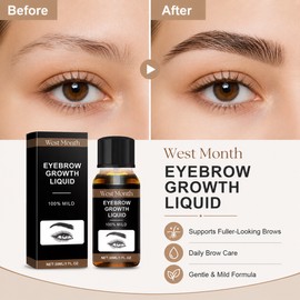 Eyebrow & Eyelash Care Serum for Fuller-Looking Brows – Botanical Beauty Formula for Daily Makeup Routine