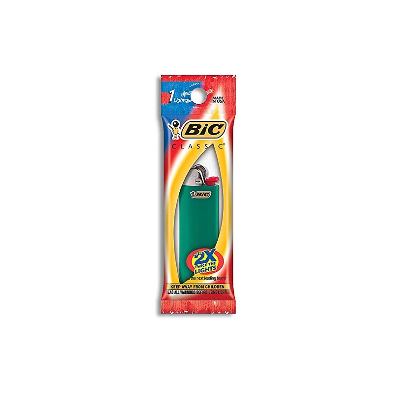 Bic Classic Disposable Lighter, Colors May Vary 1 ea (Pack