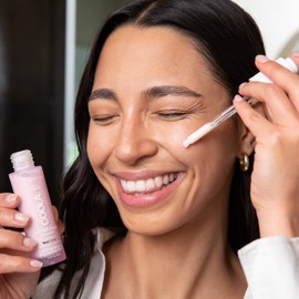 COOLA Organic Sun Silk Drops and Face Moisturizer with SPF 30, Dermatologist Tested Sunscreen with Plant-Derived BlueScreen Digital De-Stress Technology, 1 Fl Oz