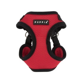 Puppia PARA-HC1533-RD-XL Red Soft Harness C Pet-Vest-Harnesses, X-Large