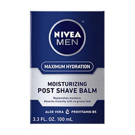 Nivea para hombres hidratante post afeitado bálsamo 3.30 oz (Paquete de 2)