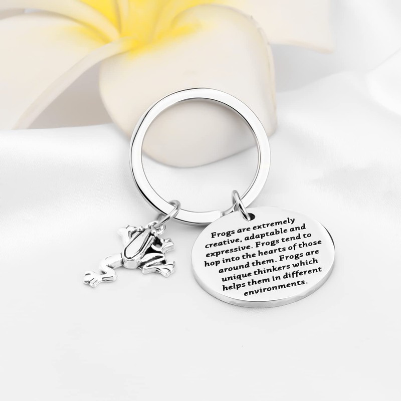 bobauna Frog Keychain Frogs Are Extremely Creative Adaptable And Expressive