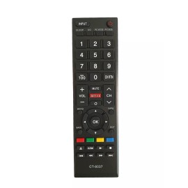 Unbranded Replace Remote for Toshiba TV CT-8037 CT8037 40L3400U 50L3400U 58L5400 65L5400U