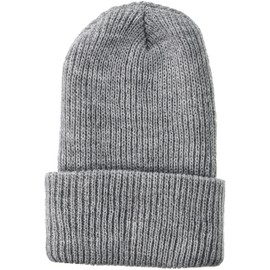 Broner Beanie Knit Cap, gray