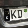 Decus-Shop Number Plate Sticker, EU Sticker, JDM Europe Number Plate