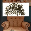 Antrader Upholstery Nails/Tacks 3/8", Decorative Furniture Push Pins, Antique Brass