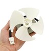 DC12V Refrigerator Evaporator Fan Motor Assembly KBL-48ZWT05-1202A for Frigidaire, Magic