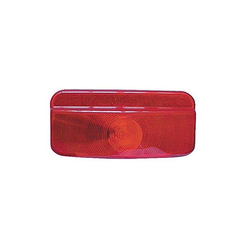 Fasteners Unlimited 89-187 Red Replacement Lens for Compact Tail Light