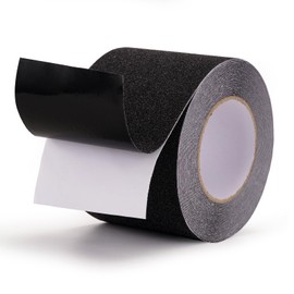 Anti Slip Grip Tape for Stairs, Heavy Duty Safety Non Slip for Step Treads Outdoor Indoor, High Traction Non Skid Strips 4 Inch x 35 Ft Black