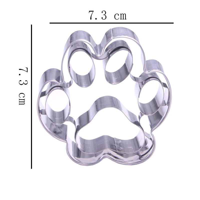 Dog Cookie Cutter Set - 3 Piece - Stainless Steel