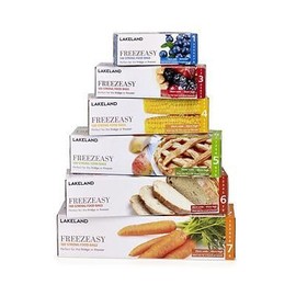 Lakeland Freezeasy Flat Food Freezer Bags, 20 x 30cm, Pack of 100