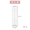 Lip Balm Tube Lipstick Tube Rotatable Transparent Empty Bottle Refill