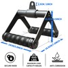 Berufexp Doudle D Hanlde Row, Cable Attachments for Gym, V