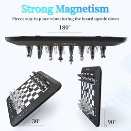 Electronic Chess Set, Board Game, Computer Chess Game, Chess Set Board Game, Electronic Chess Set Game, Chess Sets Games Lovers, for Beginners Great Partner for Play and Practice