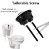 38mm Toilet Flush Button Adjustable Thread Diameter Dual Flush Toilet