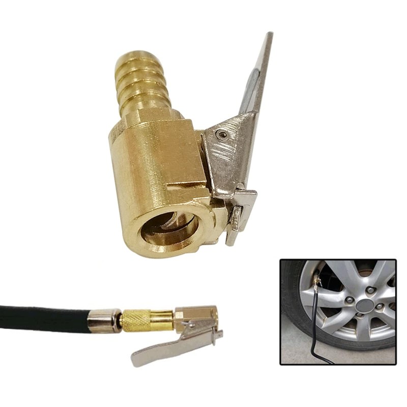 D.B.J 2pcs 8mm Car Air Pump Thread Nozzle Adapter Tire
