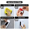 Heavy Duty Adhesive Hook and Loop Strips, 8 Sets (1.18”