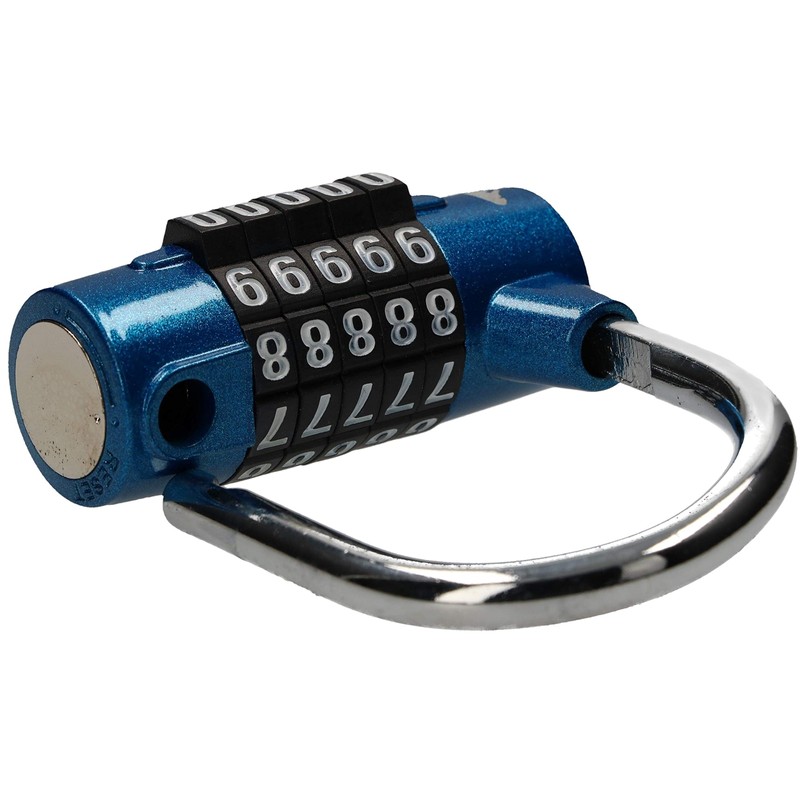 KOTARBAU® Combination Shackle Lock 65 mm Round 5-Digit Combination Lock