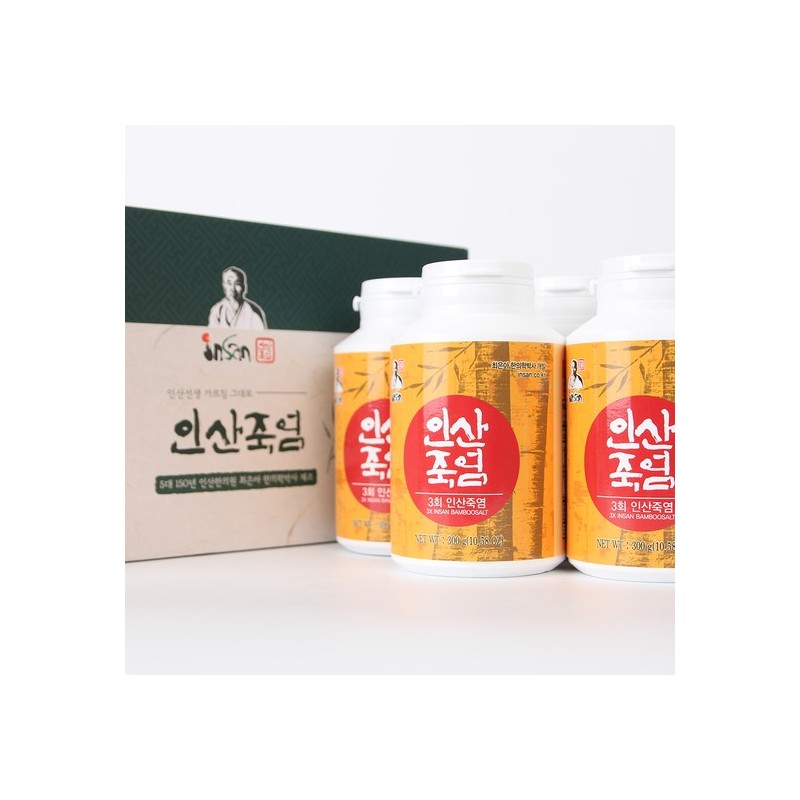 Phosphate bamboo salt Insan Bamboo Salt 3-Times Roasted Bamboo Salt