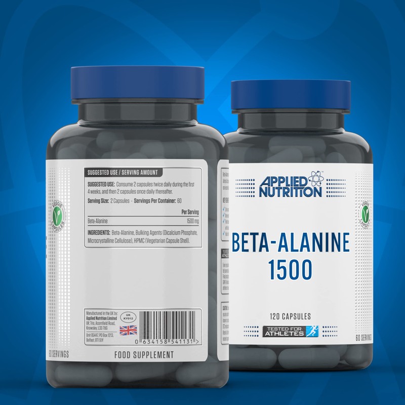 Applied Nutrition Beta Alanine 1500, Amino Acid Supplement, Strength &