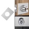 OZXNO 2pcs Door Knob Reinforcement Plate Door Handle Fixing Cover